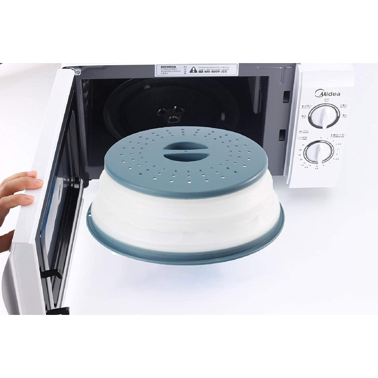 HaoxueTech Vents Tall Microwave Splatter Proof Cover For Food